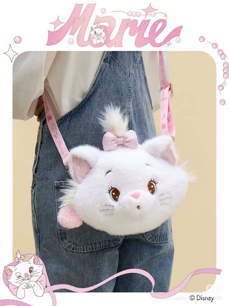 China Exclusive- Fluffy Big Face Marie 2 Ways Bag
