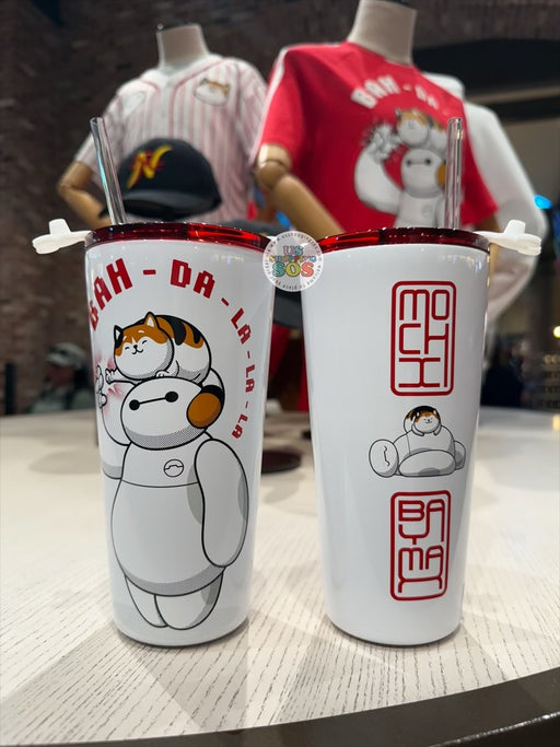 DLR/WDW - Big Hero 6 2026 - Baymax & Mochi ToGo Tumbler with Straw