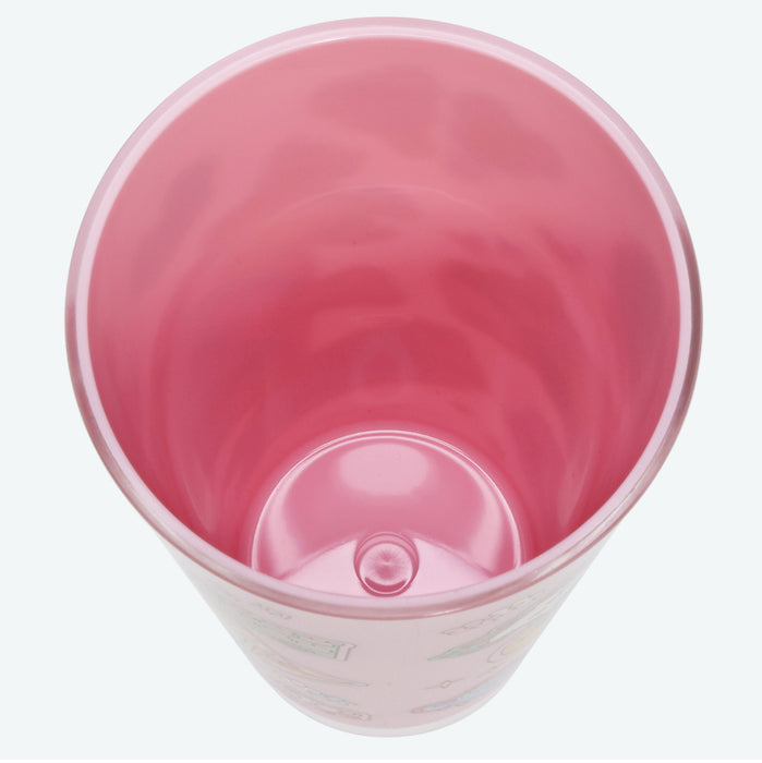 TDR - Tokyo Disney Resort "Park Map Motif" Pastel Color Collection - Mickey & Minnie Mouse Plastic Tumbler (Release Date: Dec 11, 2025)