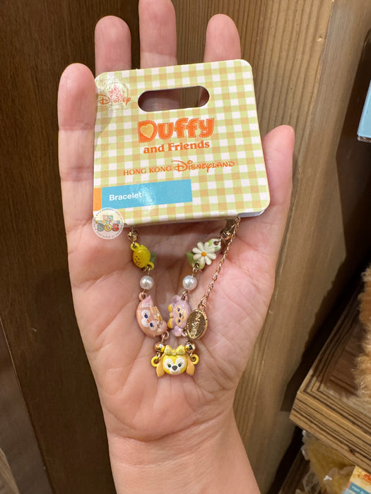 HKDL - 2026 Duffy and Friends Lemon Fiesta Collection x ShellieMay, CookieAnn & LinaBell Bracelet
