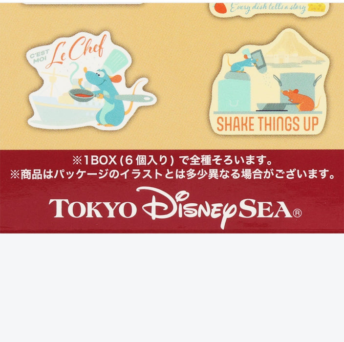 TDR - 2026 Food and Wine Festival Collection x "Ratatouille" Remy Mystery Decorative Magnet Whole Box Set of 6 (Release Date: Apr 8, 2026)