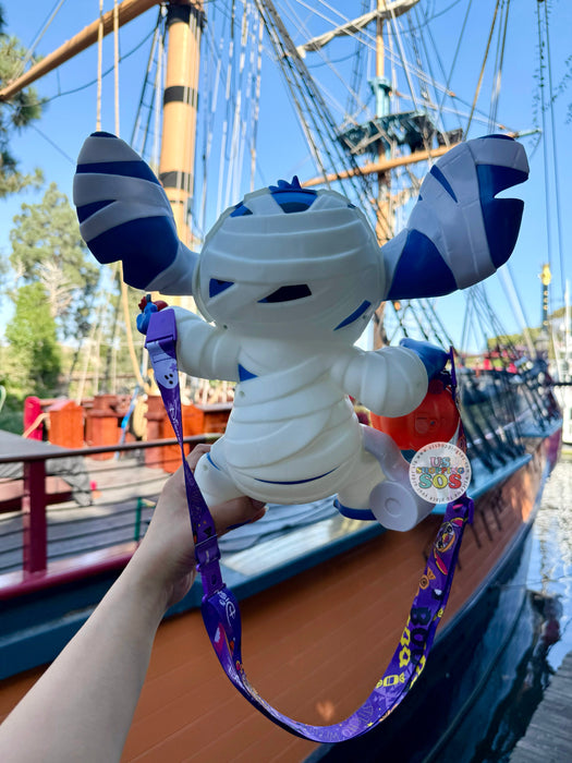 DLR - Halloween 2025 - Stitch Mummy Popcorn Bucket