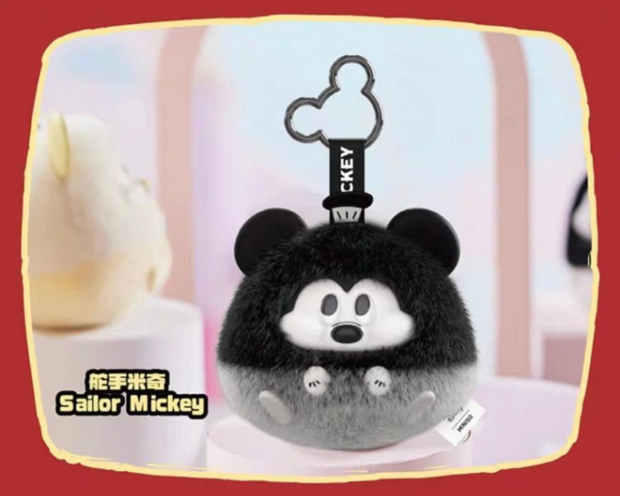 MINISO - Disney Mickey Mouse Fun Crash Vinyl Plush Keychain Series Mystery Blind Box