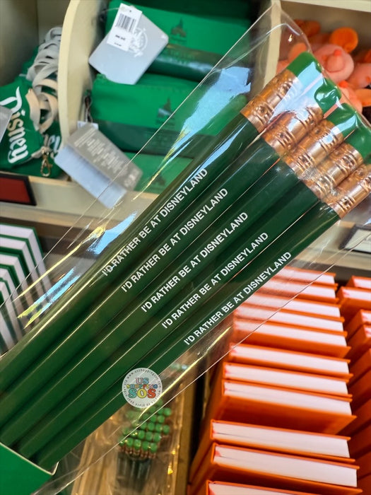 DLR/WDW - Logo Mania 2026 The Tiki Tiki Tiki Room - Emerald Green Park Logo Pencil