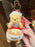 HKDL - 2025 Winnie the Pooh & Friends Christmas x Winnie the Pooh Plush Keychain