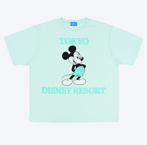 TDR - Mickey Mouse ‘TOKYO DISNEY RESORT’ T Shirt for Adults Color: Green (Release Date: Apr 17, 2025)