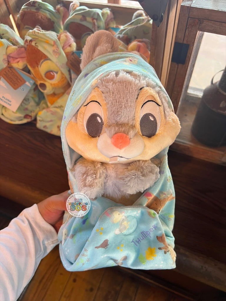 DLR/WDW - Disney Babies - Bambi Thumper in Hooded Blanket Plush