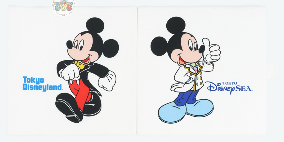 TDR - Mickey Mouse Tokyo Disneyland & Tokyo Disney Sea Logos