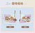 SHDL - Chip & Dale Cotton Candy Dreams Collection x Chip & Dale Keychain & Pouch Set