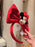 HKDL - Minnie Mouse Big Bow Headband (Color: Red)