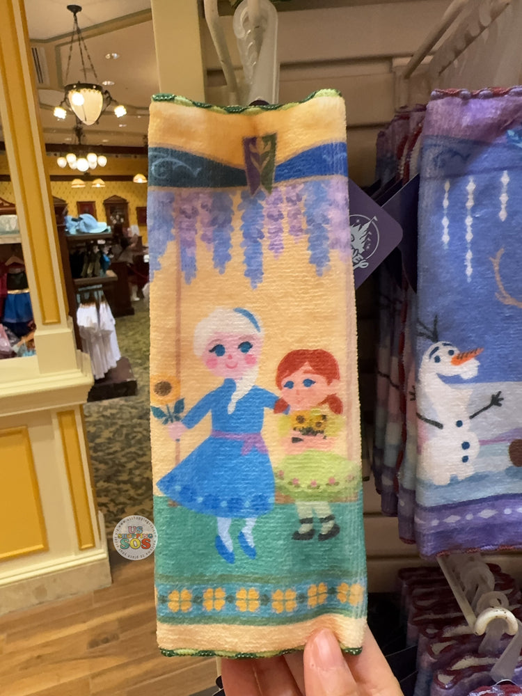 HKDL -  2026 World of Frozen Collection x Elsa & Anna Mini Towel