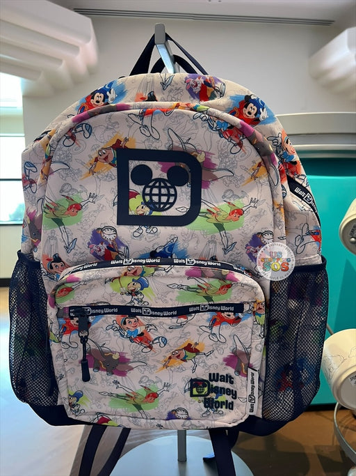 DLR/WDW - The Magic of Disney Animation 2026 - Ink & Paint Walt Disney World Park Logo Backpack