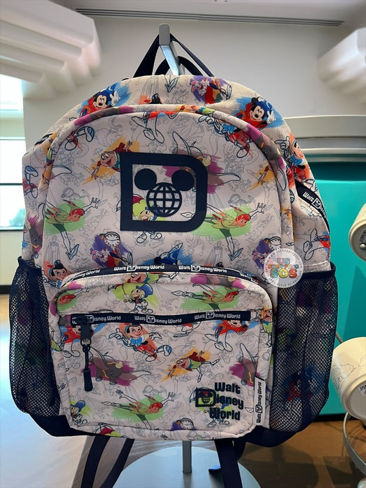 DLR/WDW - The Magic of Disney Animation 2026 - Ink & Paint Walt Disney World Park Logo Backpack