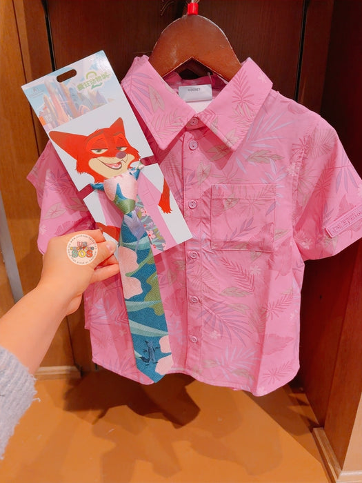 SHDL - Zootopia 2 x Nick Wilde Shirt for Kids Color: Pink