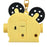 JDS - 2026 Key chain Fes x Beauty and the Beast Belle Light Up Projection Machine Keychain