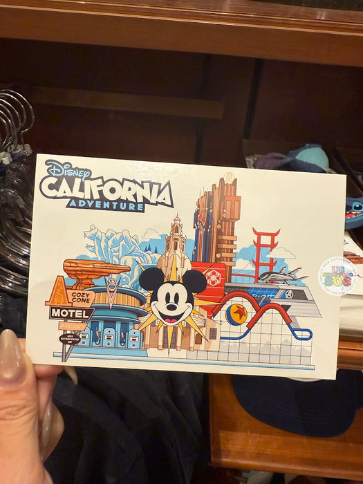 DLR - Disney California Adventure Park Skyline 2026 - Postcard