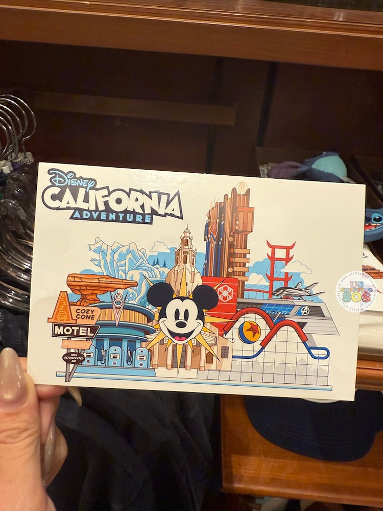 DLR - Disney California Adventure Park Skyline 2026 - Postcard