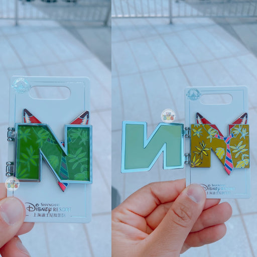SHDL - Disney Character English Alphabet ‘N’ Nick Wilde Pin