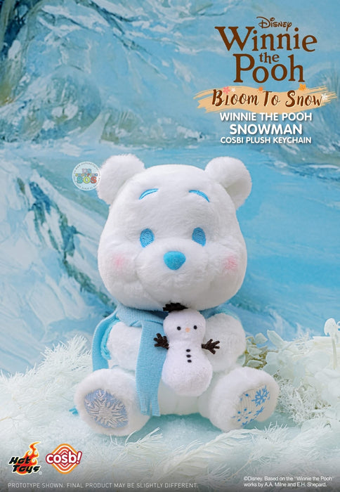 Hot Toy Cosbi - Winnie the Pooh ‘Bloom to Snow’ Plush Keychain Blind Box