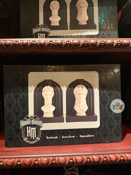 DLR/WDW - The Haunted Mansion - Watchful Busts Bookends
