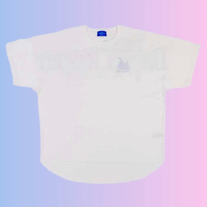 TDR - Tokyo Disney Resort Spirit Oversize T Shirt for Adults (White)