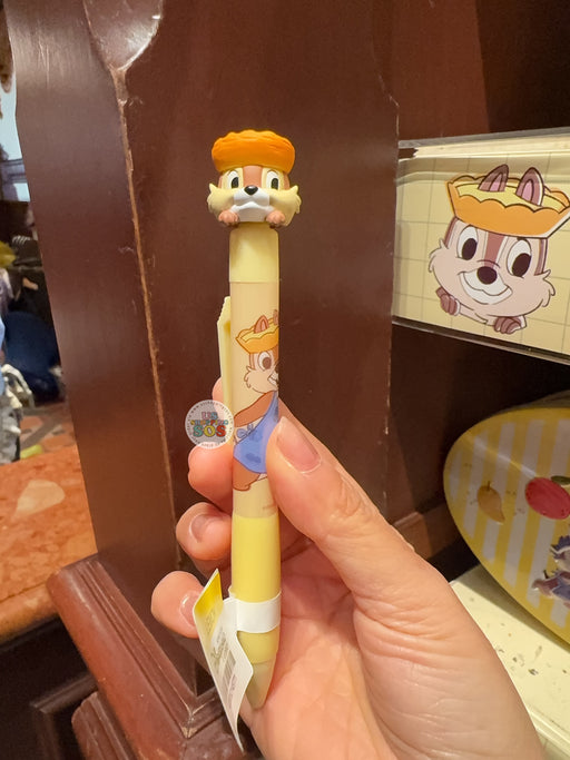 HKDL - 2026 Chip & Dale Hong Kong Cuisine & Dim Sum Collection x Chip with Egg Tart Costume Ballpoint Pen