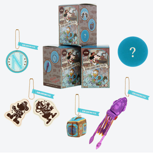 TDR - 23rd Anniversary of Tokyo Disney Sea Collection x "20,000 Leagues Under the Sea." Mystery Plush Charm Box (Release Date: Sept 4, 2024)