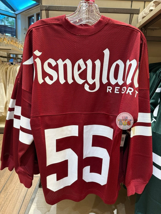 DLR/WDW - Spirit Jersey Park Logo Burgundy Baseball Jersey (Adult)