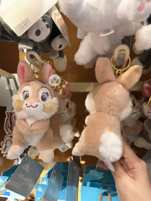 HKDL - Pastel Bunnies x Miss Bunny Plush Keychain