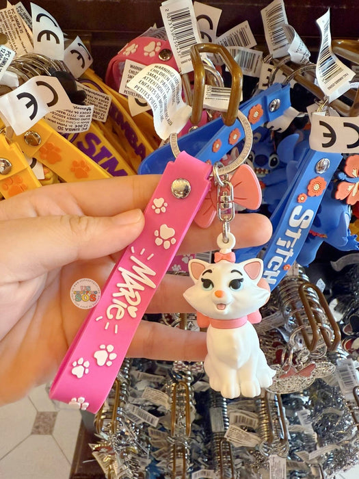 DLP - The Aristocats Marie Silicone Rubber Pendant Strap Keychain