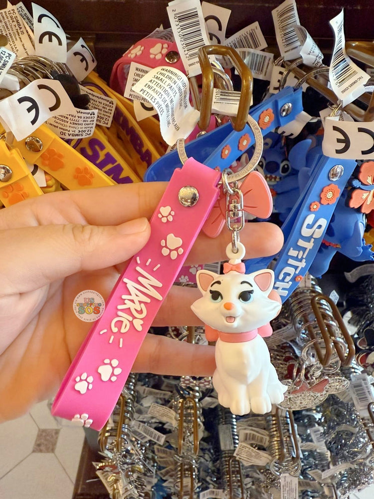 DLP - The Aristocats Marie Silicone Rubber Pendant Strap Keychain