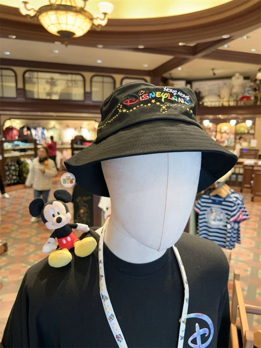 HKDL - Mickey & Friends "Hong Kong Disneyland" Embroidery Wordings Bucket Hat for Adults