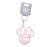 JDS - Key chain Fes x Minnie Mouse Marble Name Logo Keychain