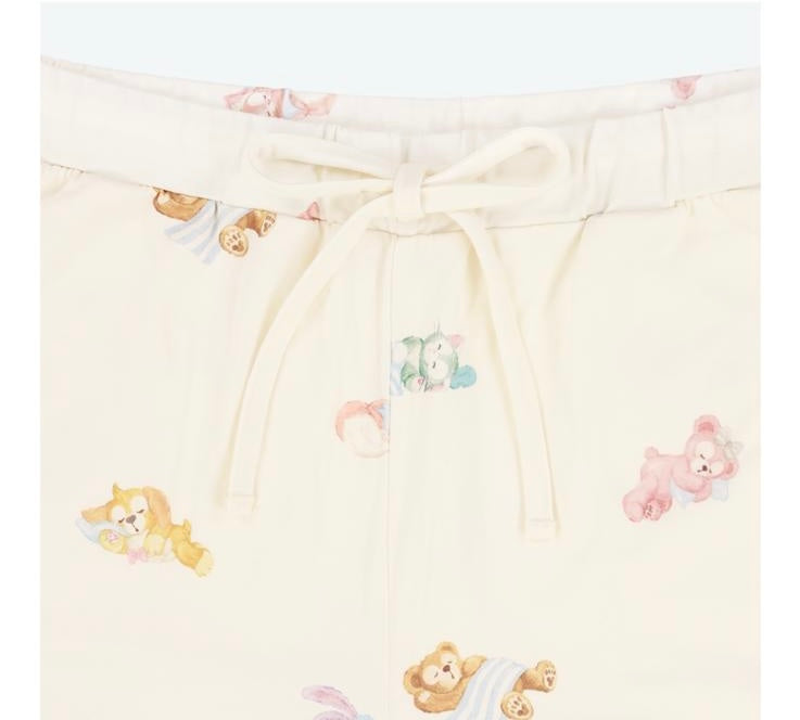 TDR - Duffy and Friends x Gelato Pique Collection - Duffy and Friends All Over Print Room Wear Set for Adults (Release Date: Jun 17, 2025)
