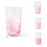 Starbucks China - Sakura Cherry Blossom 2025 x 6. Cold Coloring Changing Glass 450ml (Release Date: Feb 11, 2025)