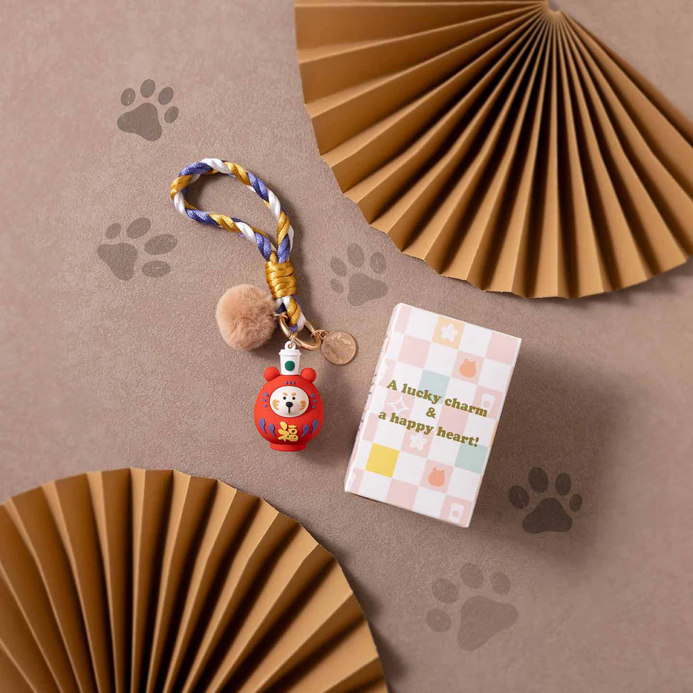 Starbucks Hong Kong- 2026 Daruma Bag Charm