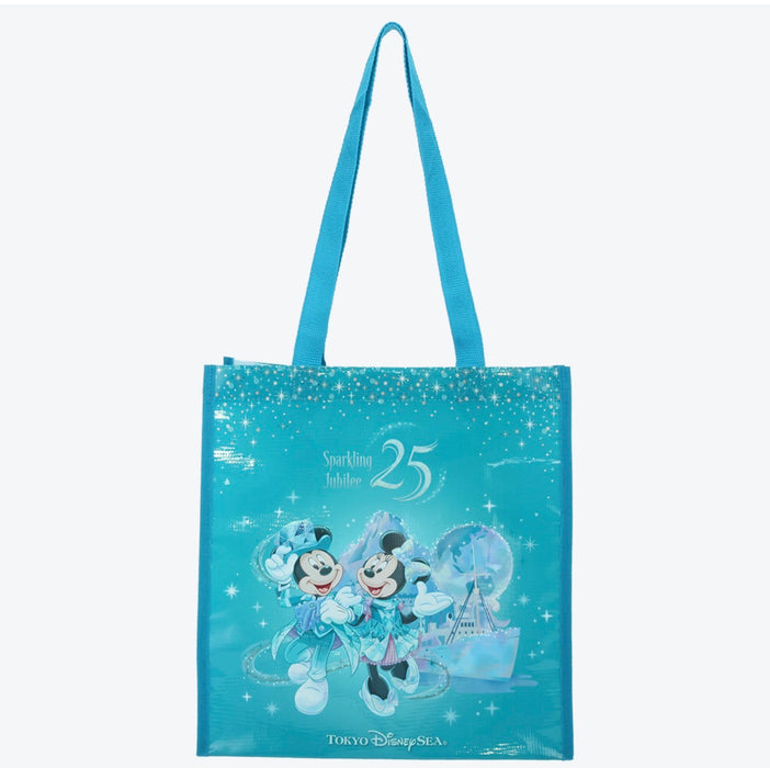 TDR - Tokyo DisneySea 25th Anniversary "Sparkling Jubilee" x Mickey & Minnie Shopping Bag Size S (Release Date: Apr 8, 2026)