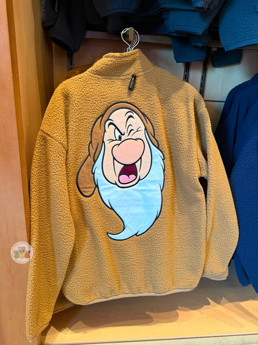 DLP - Grumpy Quarter Zip Sherpa For Adults