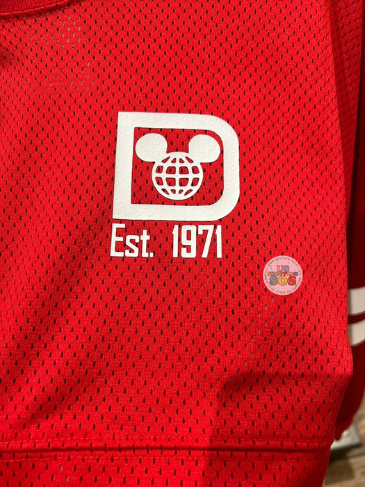 DLR/WDW - Spirit Jersey Park Logo Red Baseball Jersey (Adult)