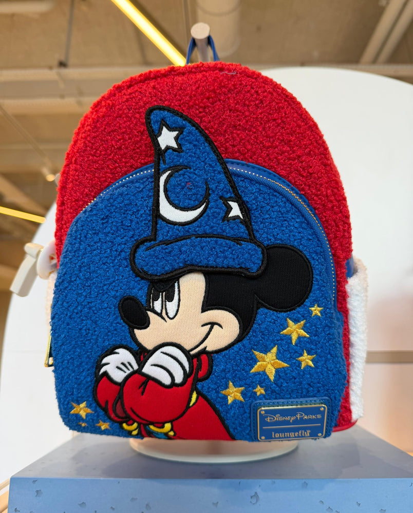 DLP - Paris Disneyland Exclusive Mickey Mouse Sorcerer Loungefly Backpack