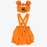 TDR - 2026 Disney Halloween x Mickey & Minnie Mouse 'Scared Ghost & Pumpkin Lantern Collection x Pumpkin Lantern Bloomers Oversalls and Hat Set for Kids (Release Date: Sept 15, 2026)