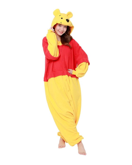 On Hand!!! Japan Sazac - Disney Kigurumi Costume (Unisex) - Winnie the Pooh