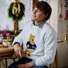 DSEU - 2026 Winnie the Pooh Wearing Winter Sweater, Sweater for Adults