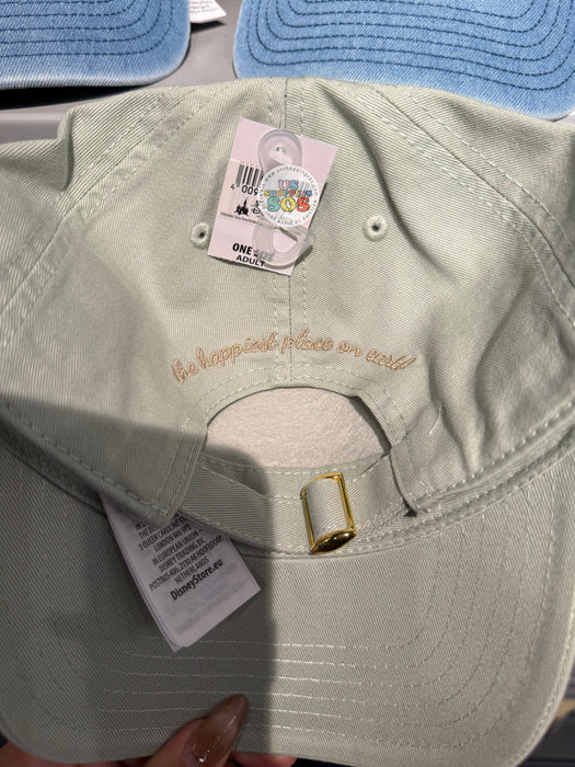 DLR - Disneyland Marquee Mint Green Baseball Cap (Adult)