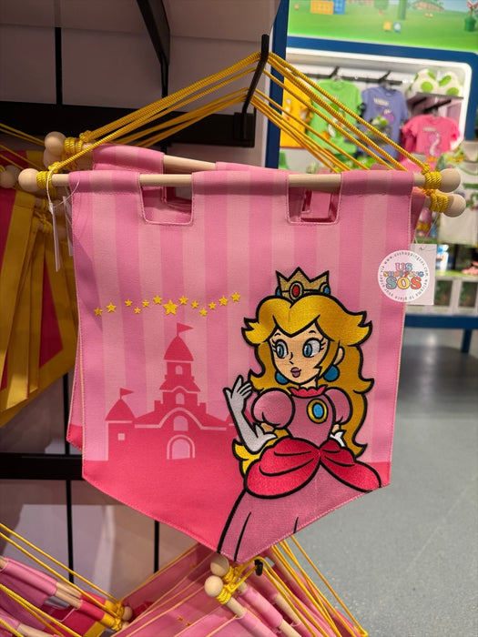 Universal Studios - Super Nintendo World - Princess Peach Wall Banner