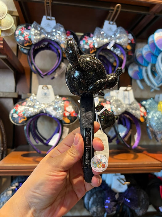 DLR/WDW - Loungefly Black Sparkling Mickey Face Icon Headband