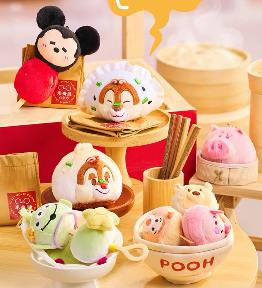 SHDS - 2026 Mickey Mouse Cuisine Collection x Mickey & Friends Plush Toy Blind Box (Release Date: Jan 21, 2026)
