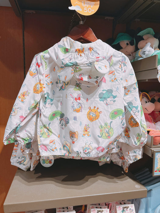 SHDL - 2026 Summer Mickey and Friends Water Splash Diary x All Over Print Windbreakers for Kids