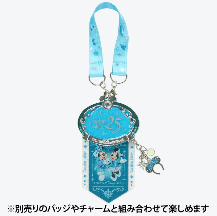 TDR - Tokyo DisneySea 25th Anniversary "Sparkling Jubilee" Badge Collection x Ribbon Minnie Mouse (Release Date: Apr 8, 2026)