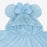 TDR - Minnie Mouse 4 Ways Blanket (Color: Baby Blue)